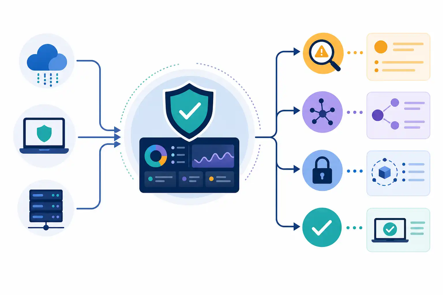 Infografik zu SOC Analyst werden als Quereinsteiger: So lernst du Monitoring, Logs und Incident Response (KI-generiert)